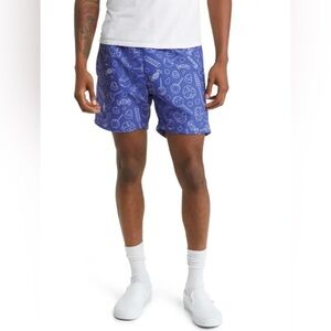 Men’s swim Trunks Size XS KROST x Hasbro Sugar Rush in Snorkel Blue